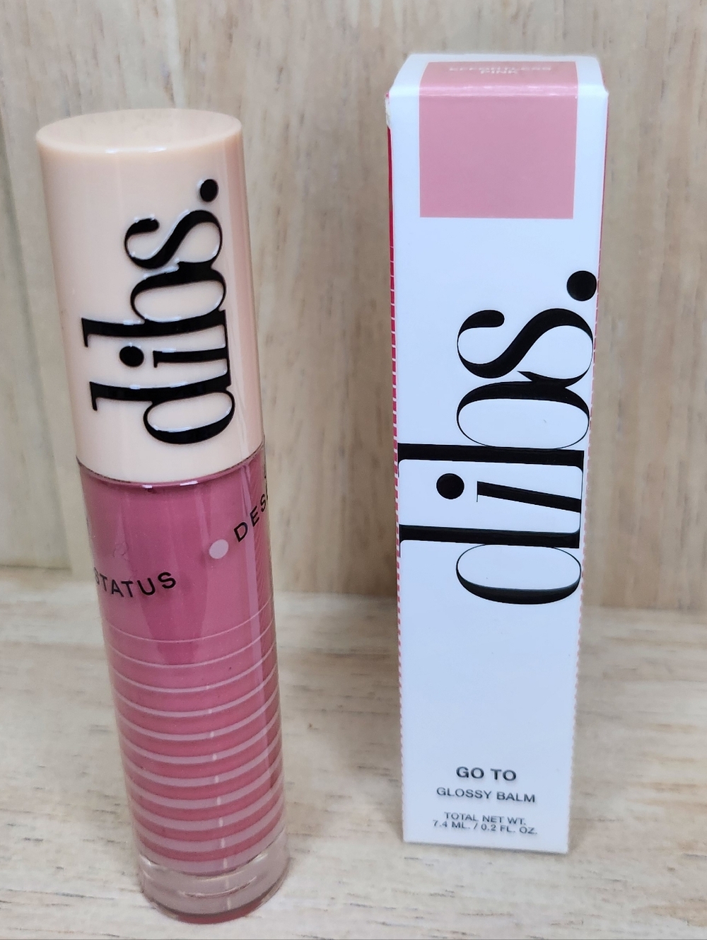 Go To Glossy Balm by DIBS Beauty.